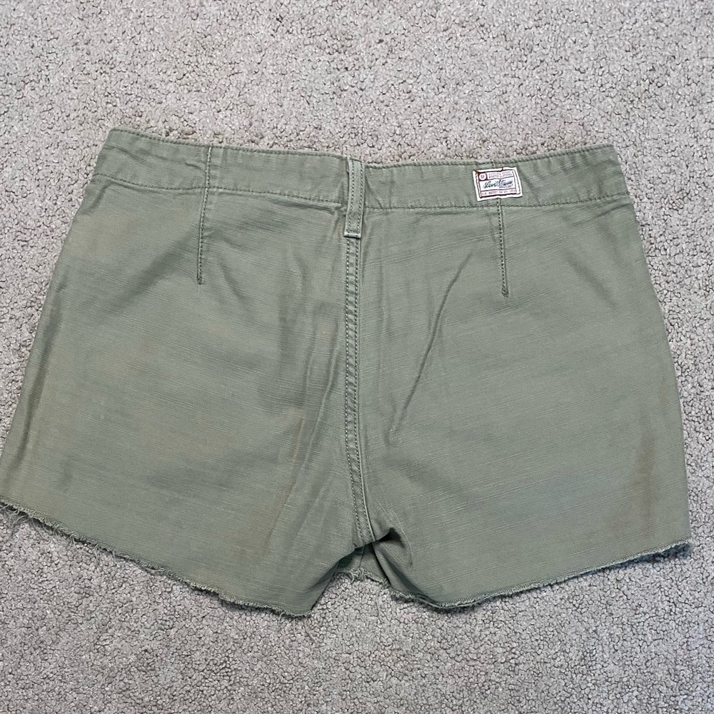 Vintage green jean shorts - Picture 3 of 4